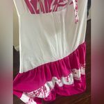 🌺 Elegant Pink and White Maxi Dress🌺 Size M Photo 2