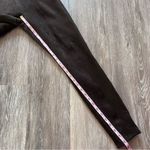 Spanx  chocolate brown faux leather‎ leggings women’s size L Photo 5