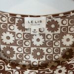 Le lis Collection Women's Brown Dilly Flower Mini Ribbed Tank Dress Medium Photo 2