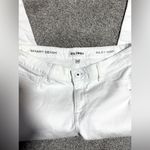 DL1961 Riley Boyfriend White Distressed Cropped Jeans 28 US 6 EUC Photo 3