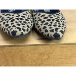 Rothy's  Leopard Print Flats The Pointe Toe Black Tan Womens Shoes Size 9 Photo 7