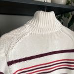 Madewell  Cotton Striped Turtleneck Sweater Photo 5