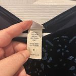 Finesse Vintage 90s Y2K Womens Tank Dress‎ Sz Small Navy Velvet Bling USA Blue Photo 5