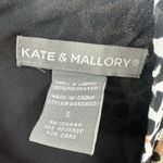 Kate & Mallory  Size Small Dress Brown Leopard Print Gradient‎ Long Sleeve Sheath Photo 3