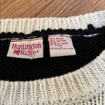 Vintage 80s ? Huntington Ridge Floral Sweater Cottagecore Retro Knit Size L Photo 6