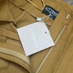 Kittenish  Gold Pleated Pants Photo 2