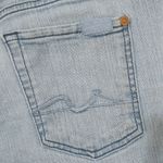 7 For All Mankind 31 Light Wash Jeans Short Shorts Photo 5