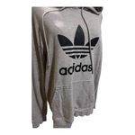 Adidas  Women’s Gray  and Black‎ Trefoil Hoodie Size  Large Photo 1