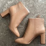 Kate Spade Knott Zip Booties, Light Fawn Pebble Calf Leather Size 11 New in Box Photo 6