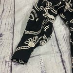 Farm Rio NWT  New  Richelieu Faces dress back-Bow Evil-Eye long-Sleeve Size S . Photo 7