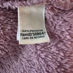 L.L Bean Women’s Robe Large Hooded Wicked Plush Pink Photo 4