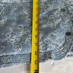 Kensie Light Blue Women's quilted puffer Jacket coat M floral snap front warm Photo 12