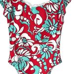 Trina Turk Womens Garden Bloom Off The Shoulder One Piece Swimsuit Multicolor 6 Photo 2