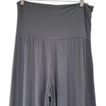 Boston Proper  Black Rayon Wide Leg Flare Palazzo Pants Size Medium Photo 1