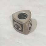 Pandora  925 Sterling Silver Charm ALPHABET LETTER Initial C Photo 2