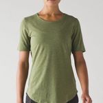 Lululemon  love crew short sleeve organic cotton tshirt fits like a small 4 or 6 Photo 0