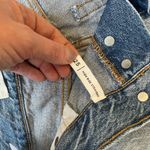 PacSun  high rise straight jeans light wash buttonfly distressed Women’s size 25 Photo 7