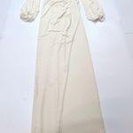 Michael Costello  x REVOLVE Bowery Maxi Dress in Cream Small Photo 1
