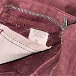 Lee Vintage High Waisted Maroon Denim Shorts Size 27 USA Made Jorts 100% Cotton Photo 6