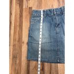 Gap Jeans Denim Skirt Women's Size 6 Blue A-Line Y2K Vintage Style Pockets Photo 7