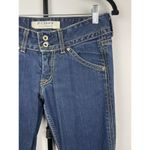 Hudson  Medium Blue‎ Wash Denim Signature Boot Cut Low Rise Women's Jeans Size 27 Photo 1