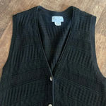 Pierre Cardin  Vintage Knitted Long Button Down Sleeveless Cardigan Photo 3