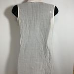 Fever Sheer Sleeveless Button Shirt White Photo 6