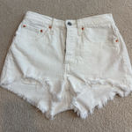 Levi's Levi’s White 501 Shorts Denim Photo 0
