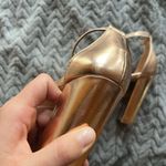 Lulus  rose gold heels Photo 2