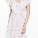 Club Monaco  Portiana Pattern Dress Striped Floral Photo 0