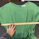 Xirena S Small Aiden Dress in Juniper Green Lightweight Gauze Ruffle Pockets Photo 13