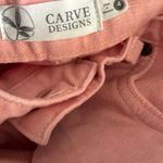 Carve Designs  Size 4 Oahu Corduroy Shorts 10” Inseam Pink Photo 2