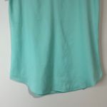 EXPRESS Women’s Cap Sleeve Blouse Teal Size XS EUC FLAW Professional Girly Cute Photo 2