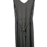 Max Studio  Womens XL Sleeveless Geometric Print Jumpsuit With V-Neckline Photo 1