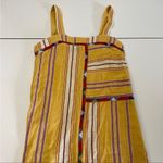 Tigerlily  Purnima Cotton Stripe Yellow Maxi Dress 4 Photo 7