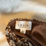 Le lis NWOT  Collection Brown Floral  Bodysuit Photo 5