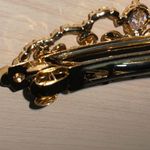 Bridal hair clip gold rhinestone‎ NeW fancy elegant accessories Photo 3