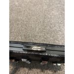 Nasty Gal Womens Charcoal Vegan Faux Leather Power Grid Studded Crossbody Bag Photo 2