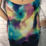 Byer California B•Wear  Tie Dye Floaty Halter Top L Photo 6