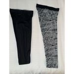 Nike  Pro Dri Fit Capri Leggings Womens Small Black Running Gym Athletic Lot Of 2 Photo 5