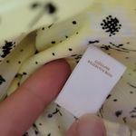LC Lauren Conrad  yellow fleur floral button front blouse size small Photo 7