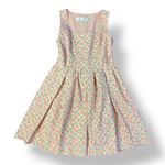 Endless Rose Endless‎ Rose Floral Textured Bow Tie Mini Dress Size M Pink Party Photo 0