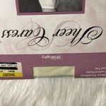 Worthington Vintage Sheer Caress Control Top Silky Sheer Pantyhose Bone Short Photo 3