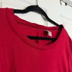 Chico's  Vibrant Red Sweatshirt with Zipper Accents 16/18 Photo 4