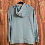 PINK - Victoria's Secret  light blue pullover hoodie sweater, white logo, XS Photo 5