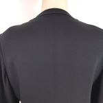 Lafayette 148 New York Women’s Black Blazer Size 8 Cropped Sleeves Career Photo 4