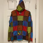 Rising International Distressed Intentionally Faded Long Sleeve Zip Up Jacket Size L Photo 7