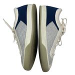 Rothy's  The Lace Up Sneaker Knit Fabric Navy Orange Size 7 Limited Edition Photo 6