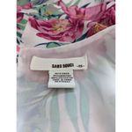 Sans Souci Pink Floral Cropped Tank Top Size XS Tropical Tank Top Floral Tank Photo 4