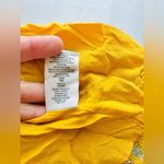 Free People So Nice Chiffon Dress in Yellow size S Photo 10